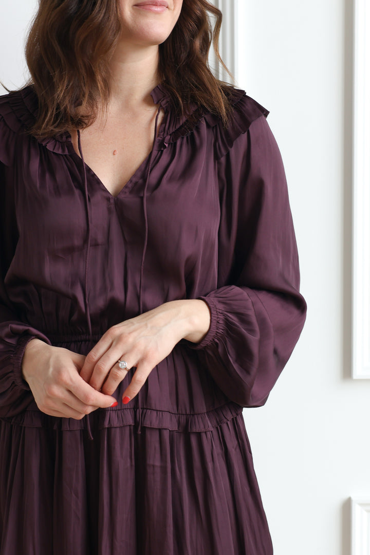 Midnight Plum Tiered Mini