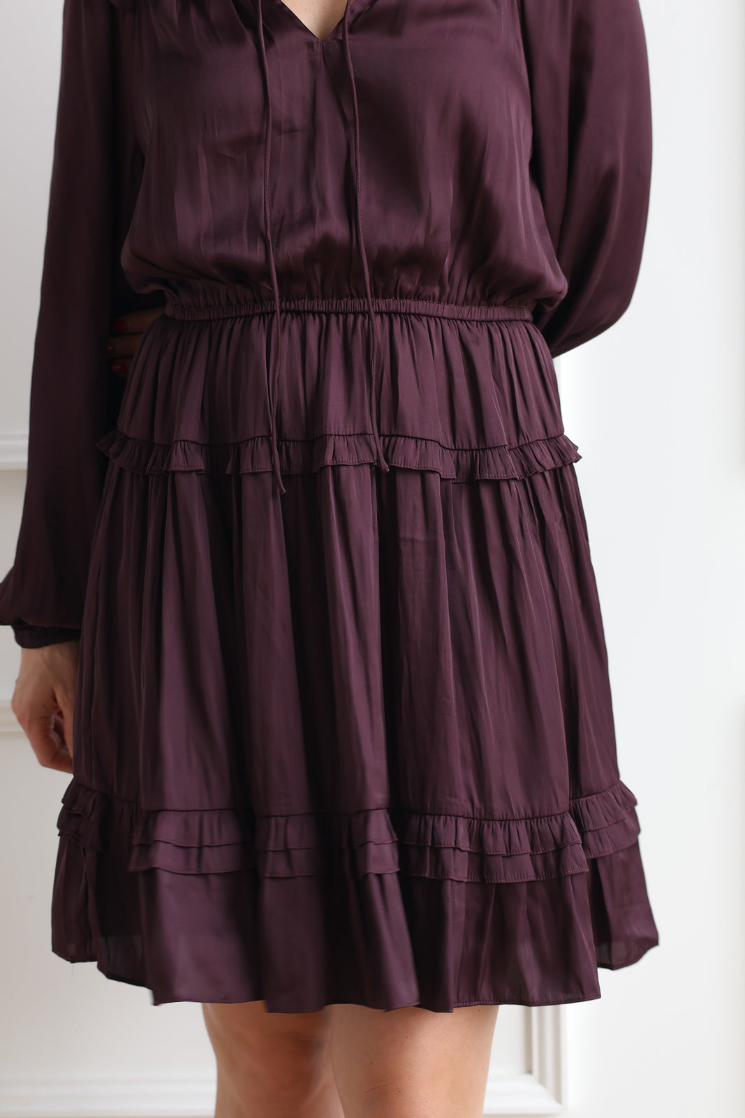 Midnight Plum Tiered Mini