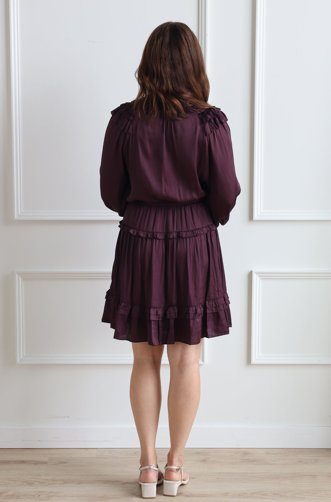 Midnight Plum Tiered Mini