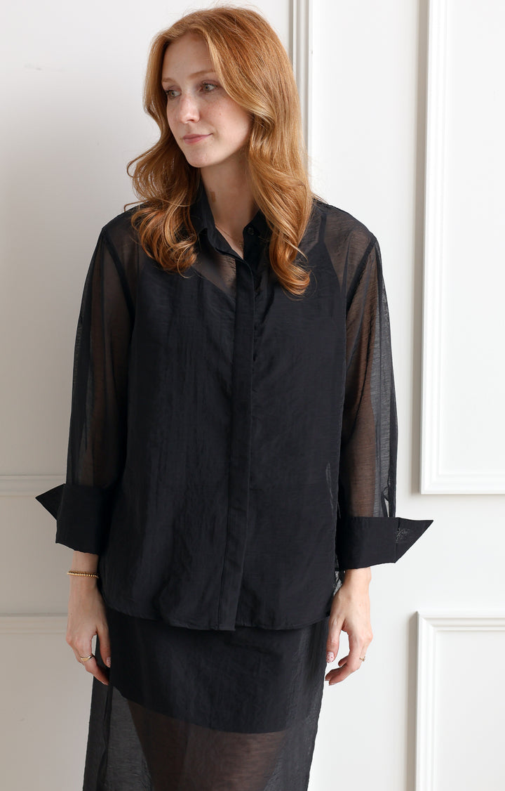 Hughes Sheer Blouse