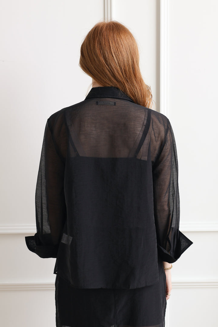 Hughes Sheer Blouse