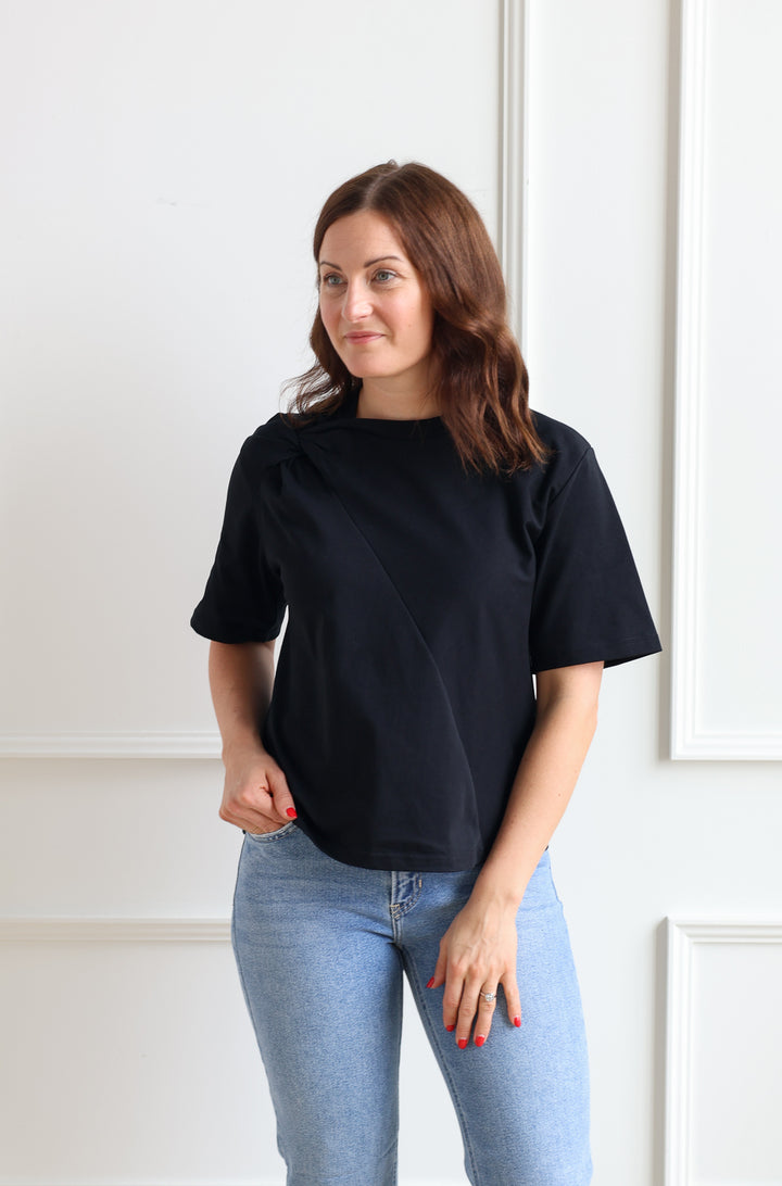 Viviana Tee Shirt - Black