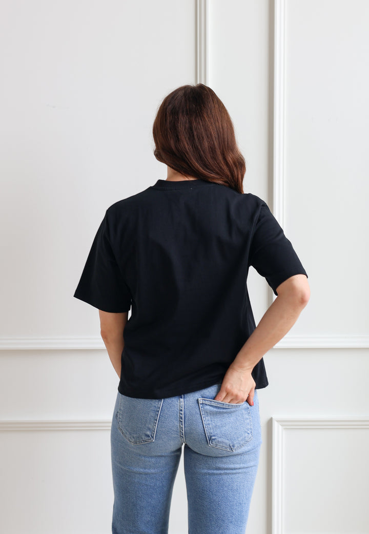 Viviana Tee Shirt - Black