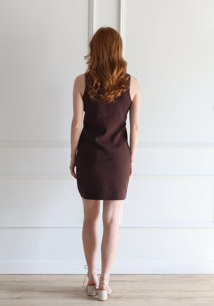 Vero Moda | Anne Knit Dress - Black Coffee