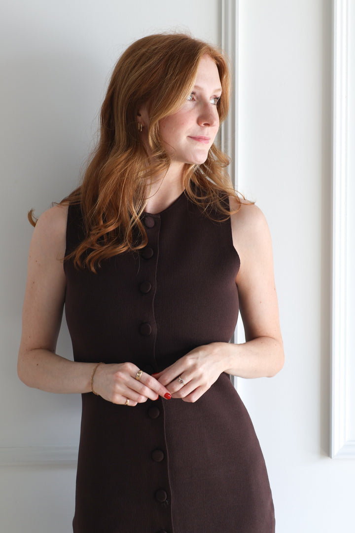 Vero Moda | Anne Knit Dress - Black Coffee
