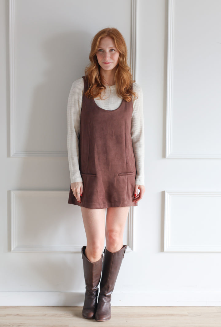 Chestnut Suede Mini