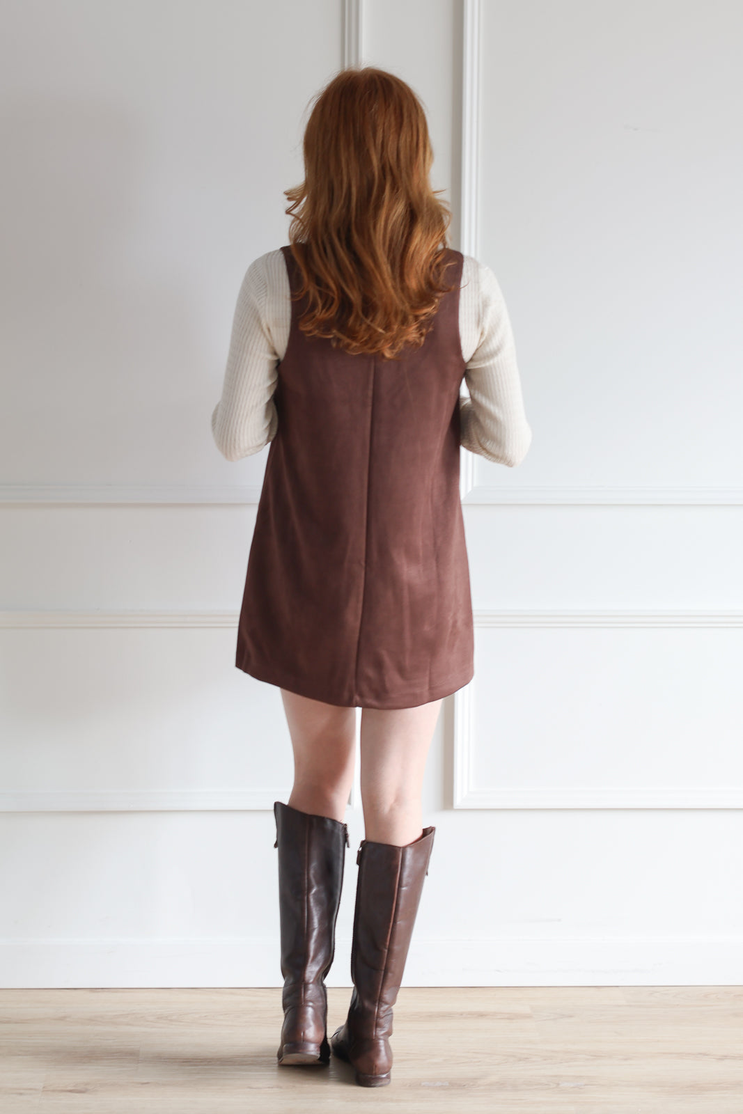 Chestnut Suede Mini