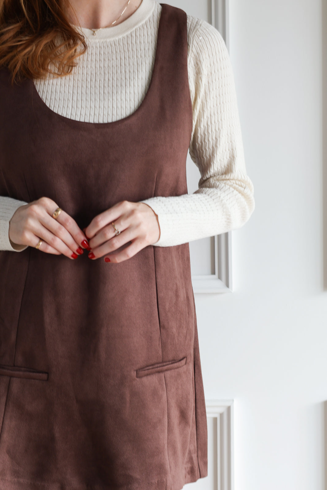 Chestnut Suede Mini