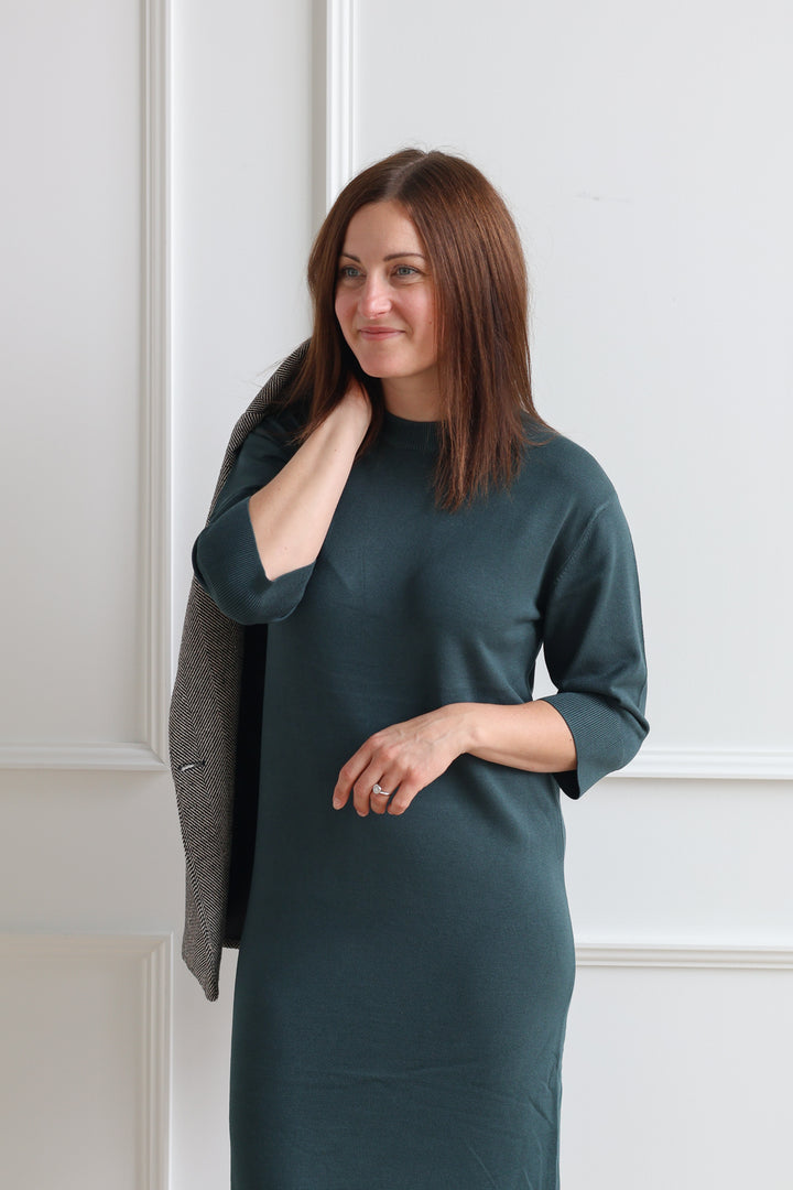 B.Young | Morla Dress - Evergreen
