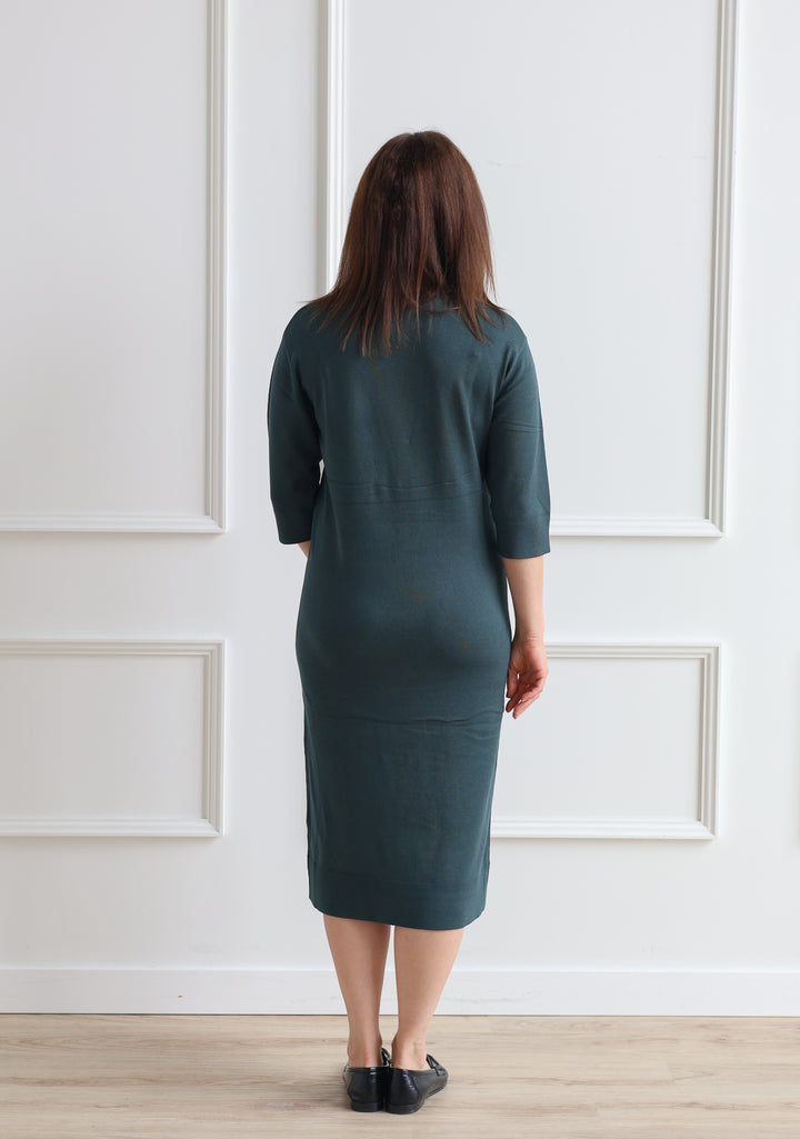 B.Young | Morla Dress - Evergreen