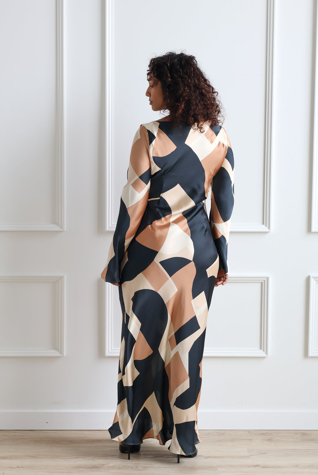 Belle Geo Print Maxi