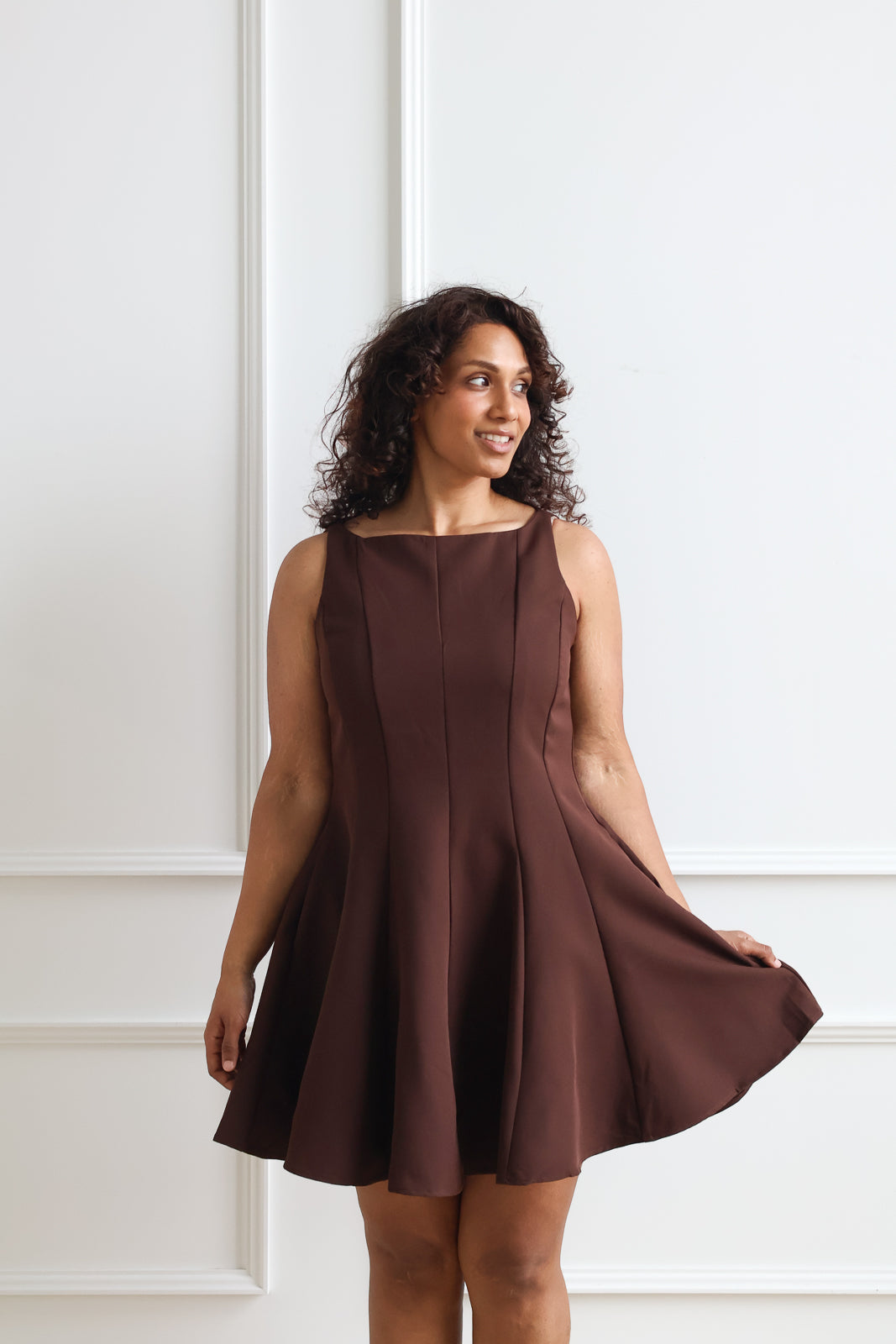 Espresso Skater Dress