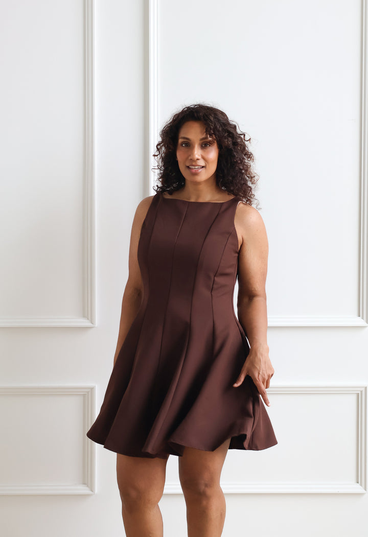 Espresso Skater Dress