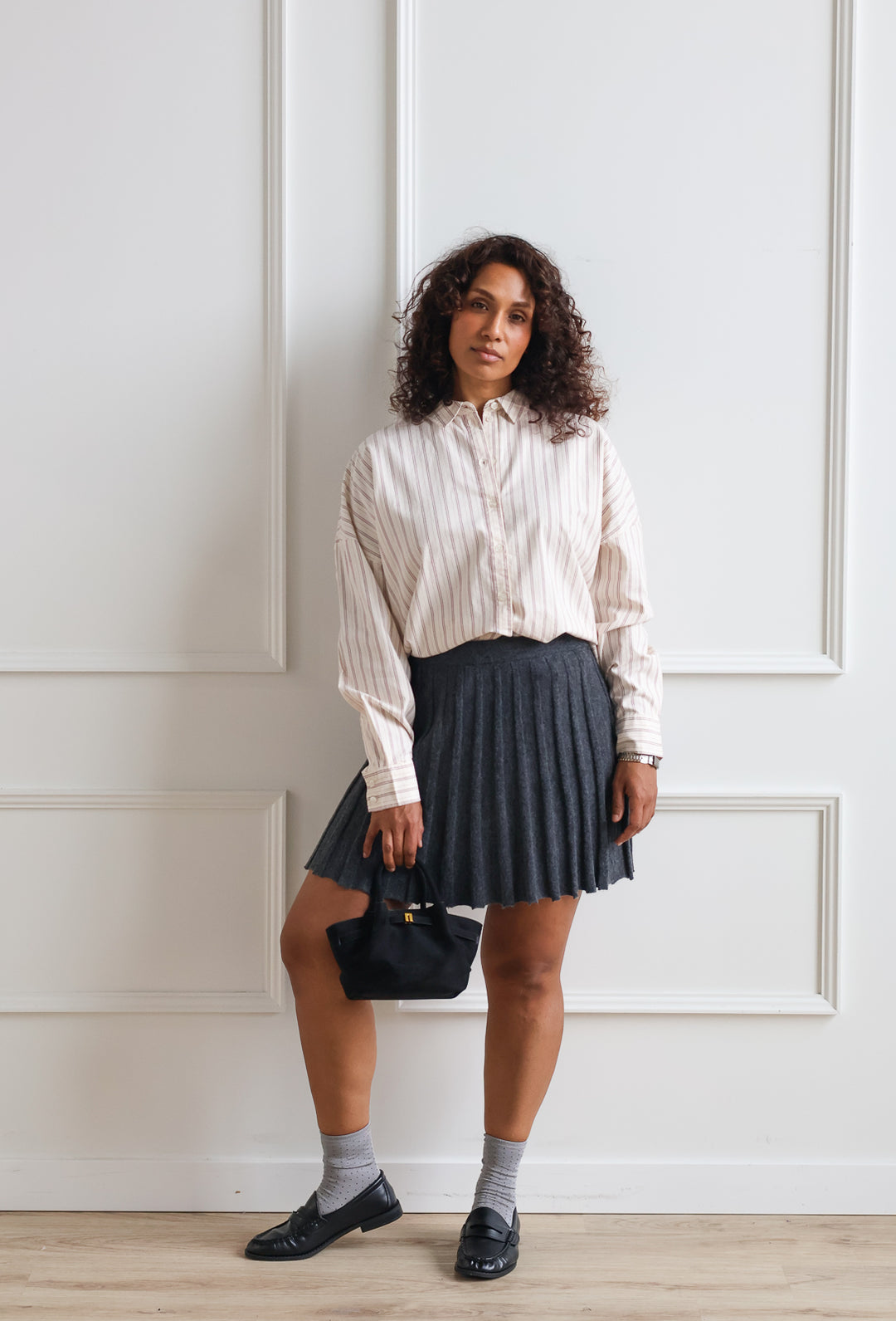 Vero Moda | Paris Oxford Shirt - Zinfandel Stripe