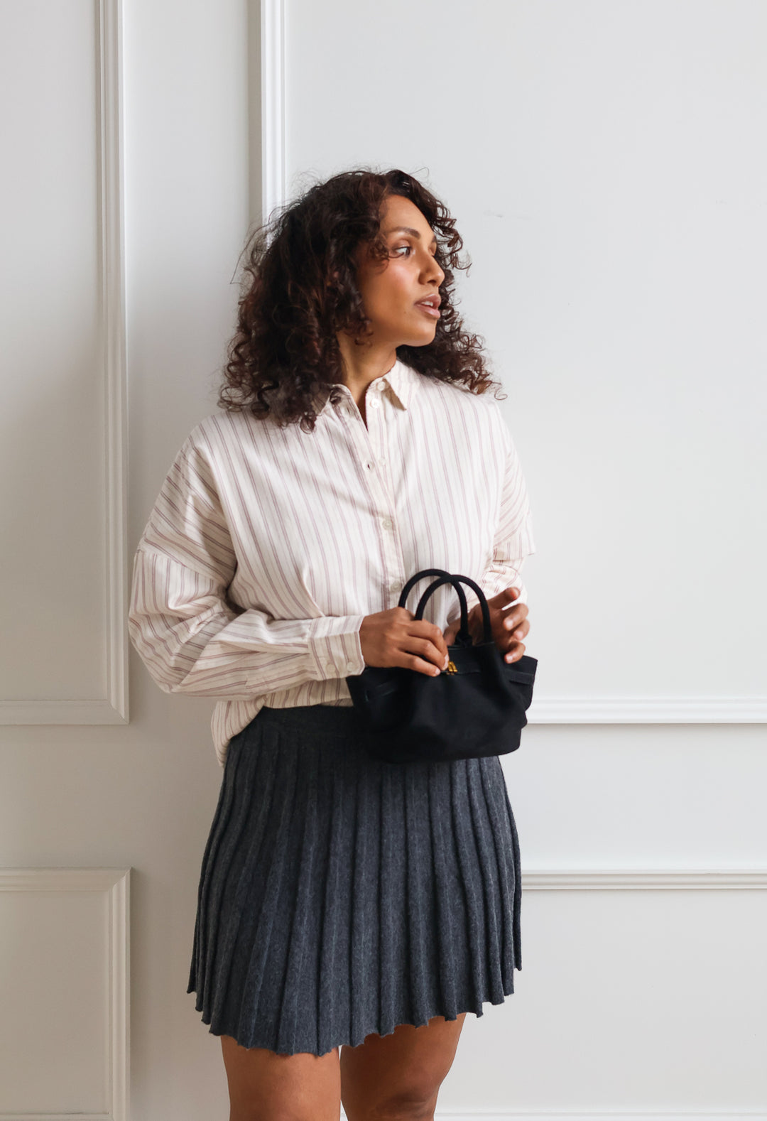 Vero Moda | Paris Oxford Shirt - Zinfandel Stripe