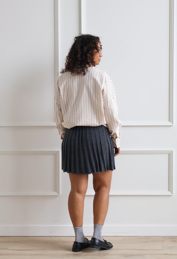 Vero Moda | Paris Oxford Shirt - Zinfandel Stripe