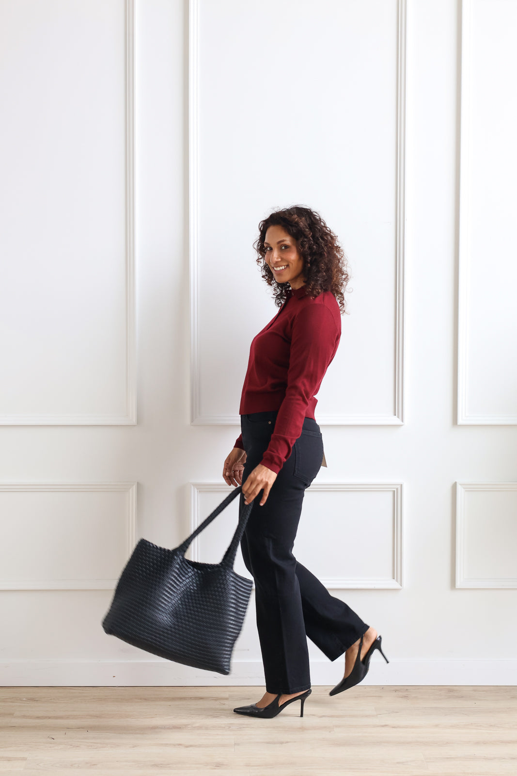 Vero Moda | Merlot Knit Polo