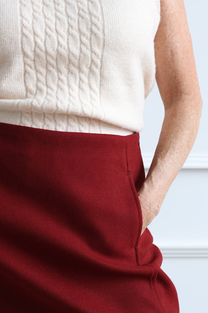 Vero Moda | Allison Mini Skirt - Syrah