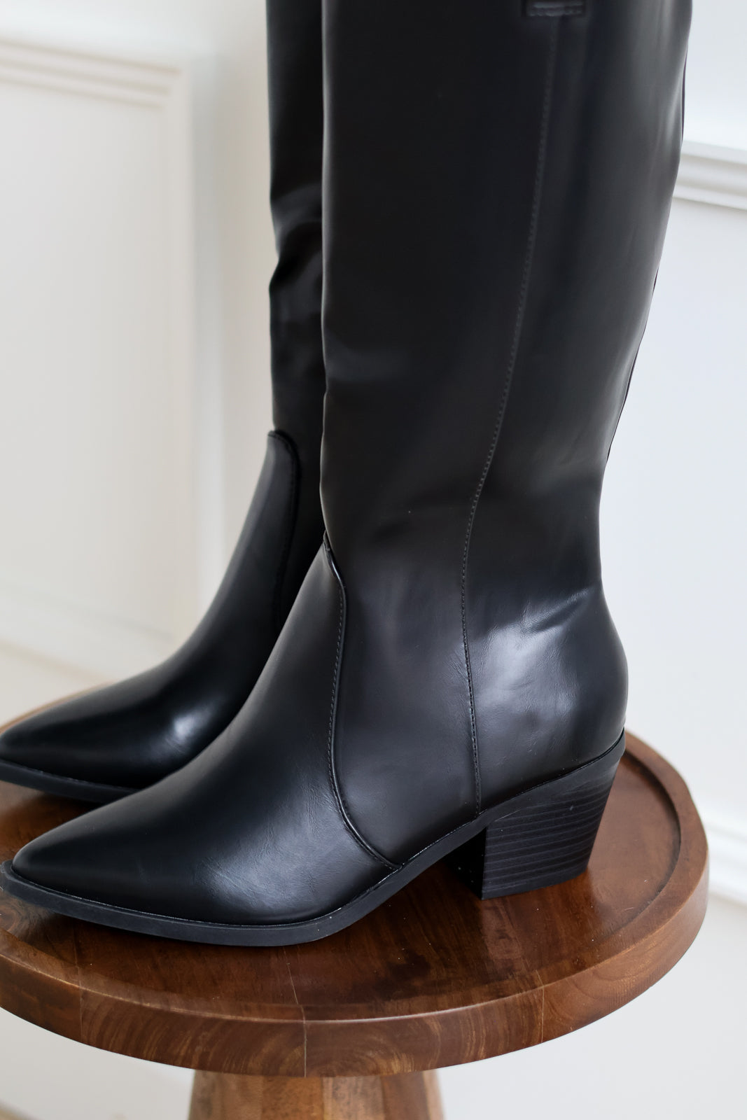 Mindful Western Boot - Black