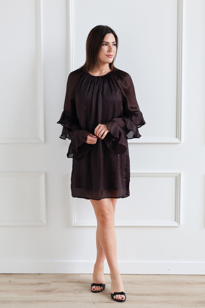 Vero Moda | Lola Ruffle Dress - Torte