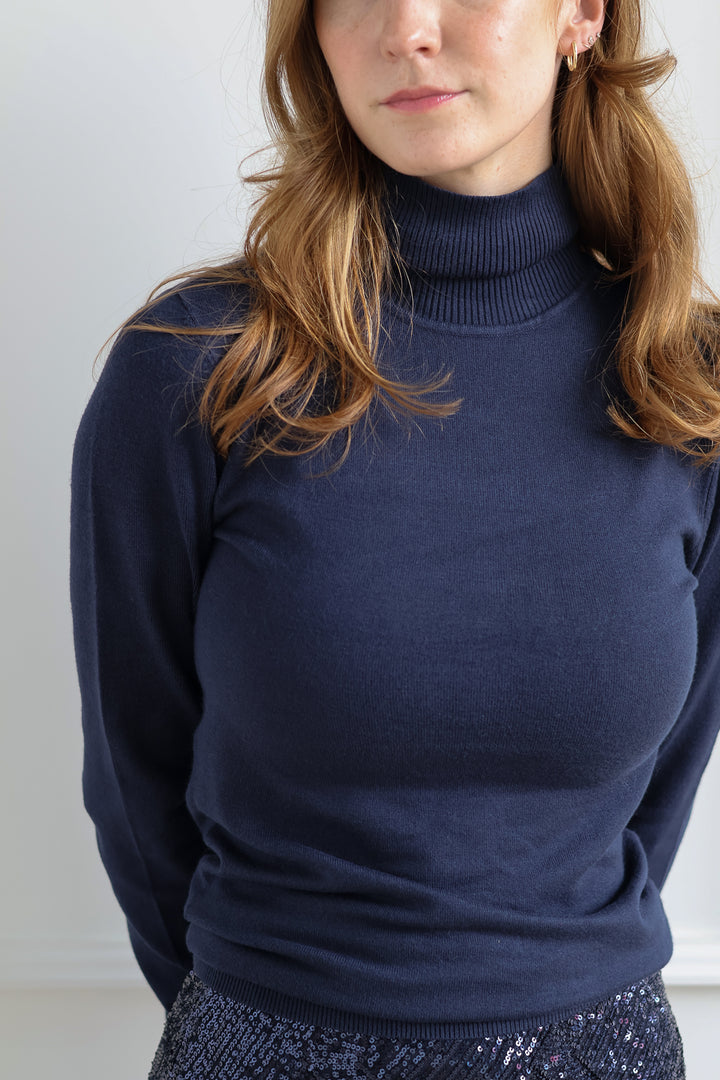 Vero Moda | Glory Turtleneck - Navy