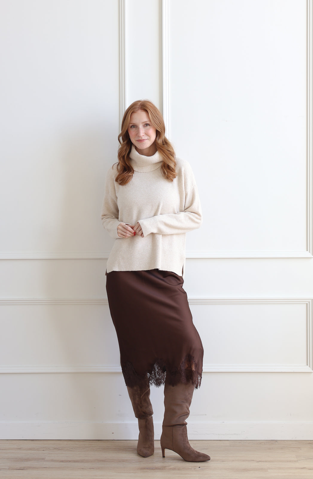 Vero Moda | Doffy Roll Neck - Birch