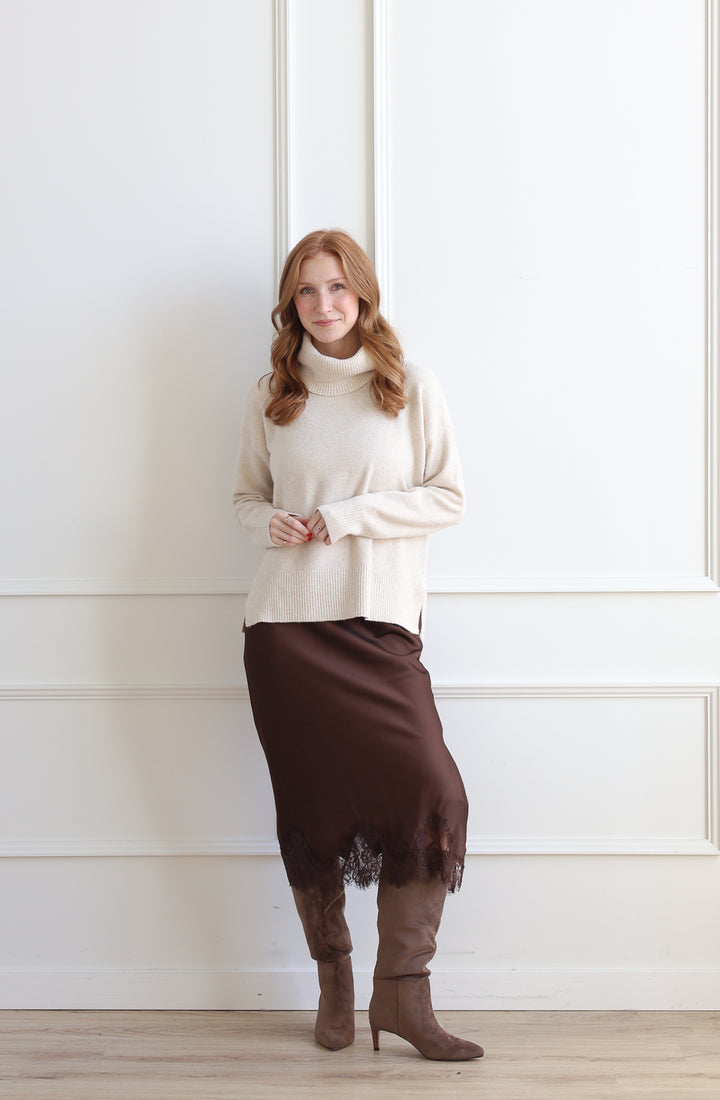 Vero Moda | Doffy Roll Neck - Birch