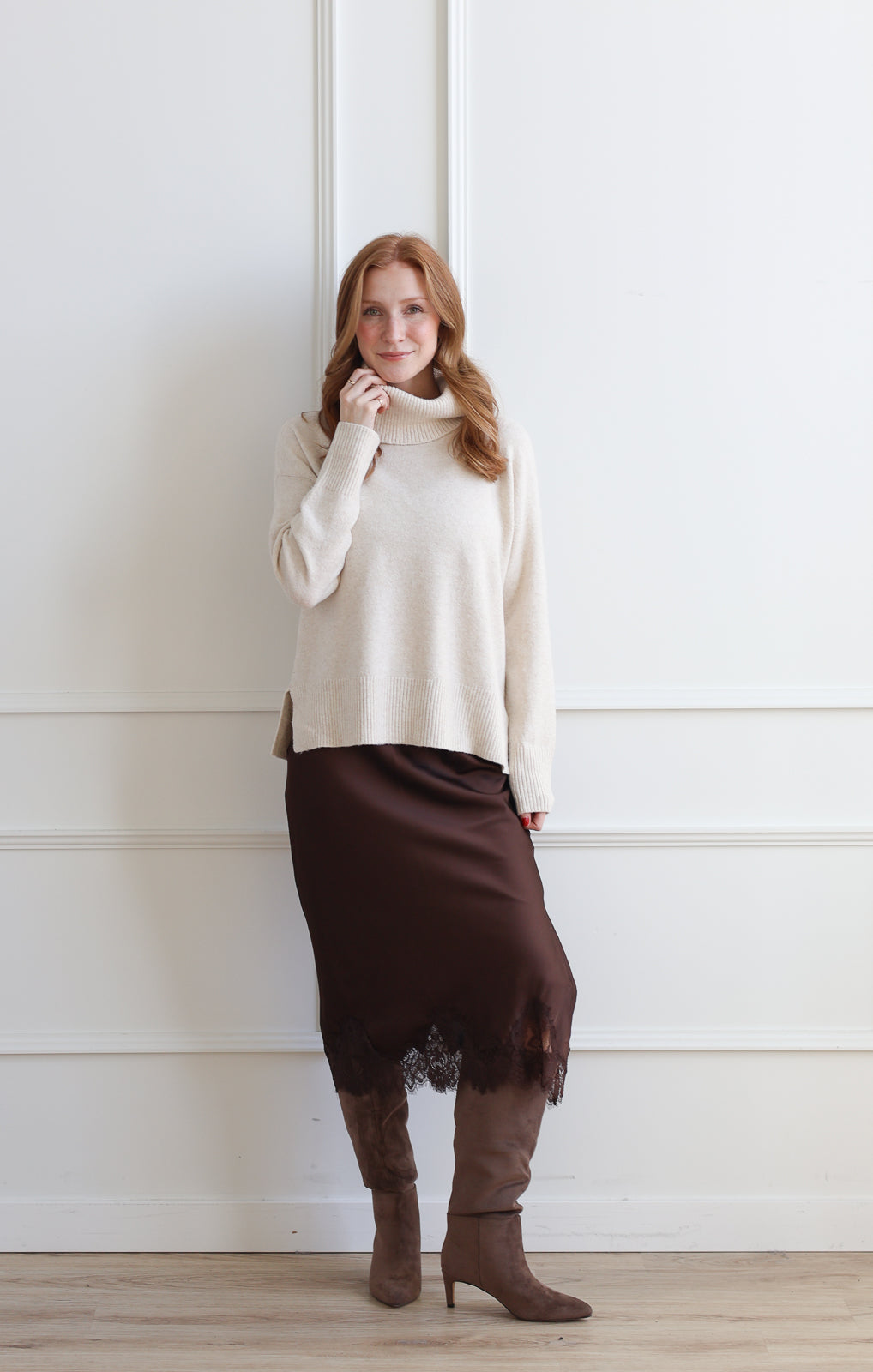 Vero Moda | Doffy Roll Neck - Birch