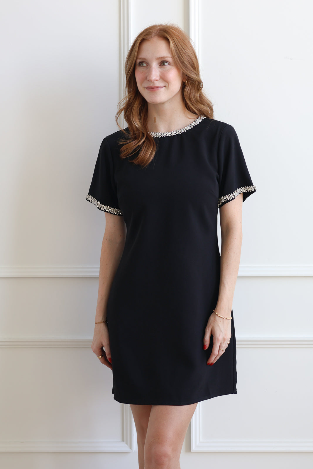 First Frost Mini Shift Dress