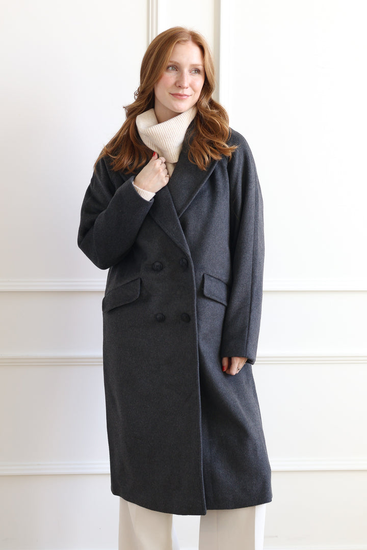 Vero Moda | Harper Wool Coat - Charcoal