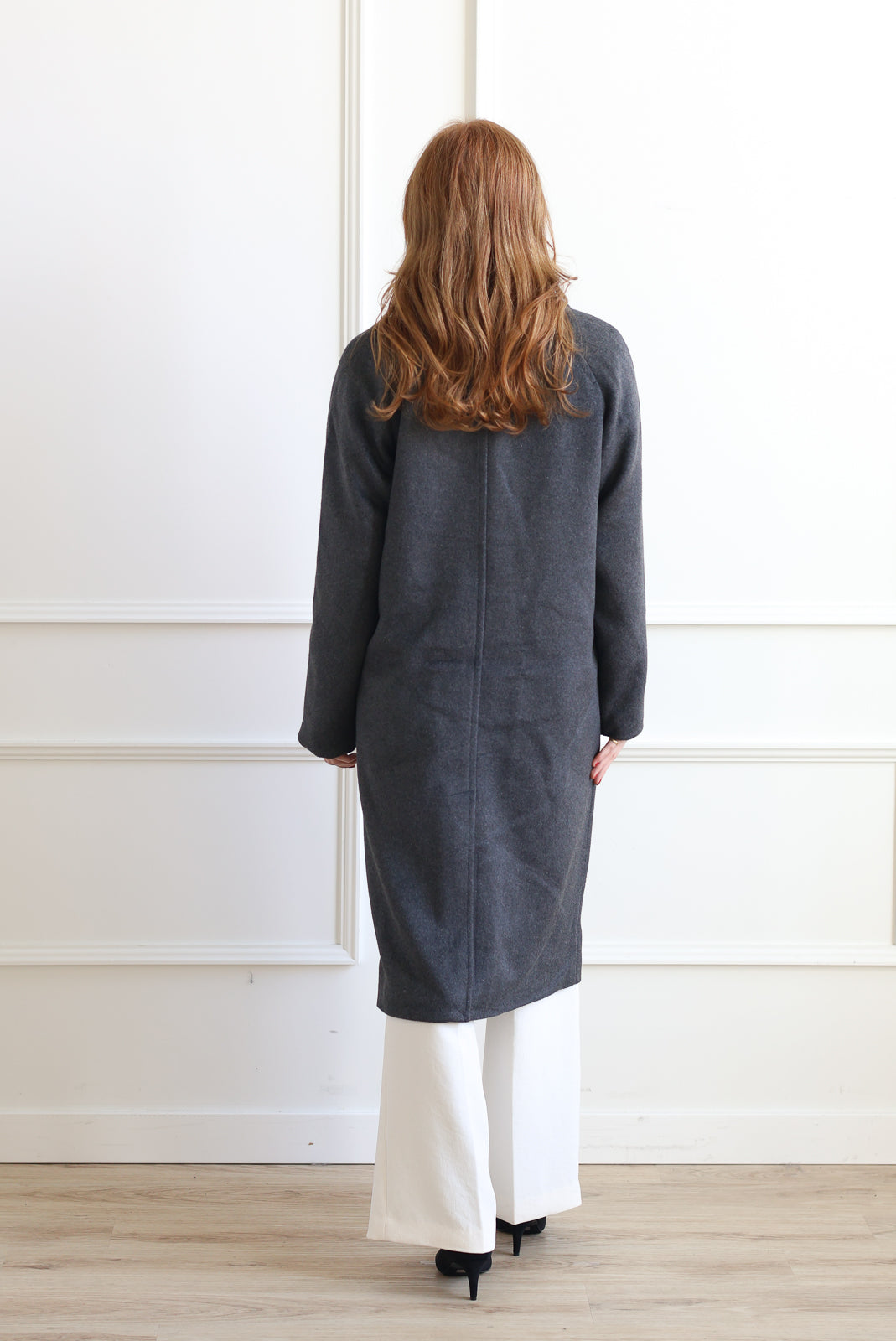 Vero Moda | Harper Wool Coat - Charcoal