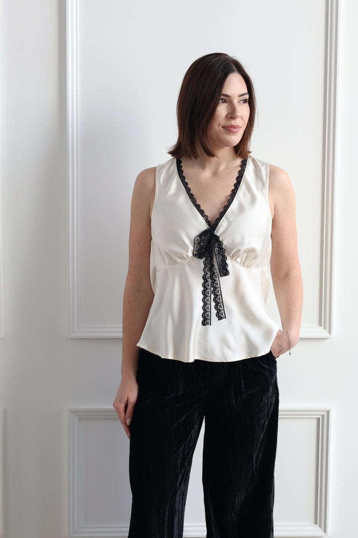 The Aurora Tank - Icing Sugar