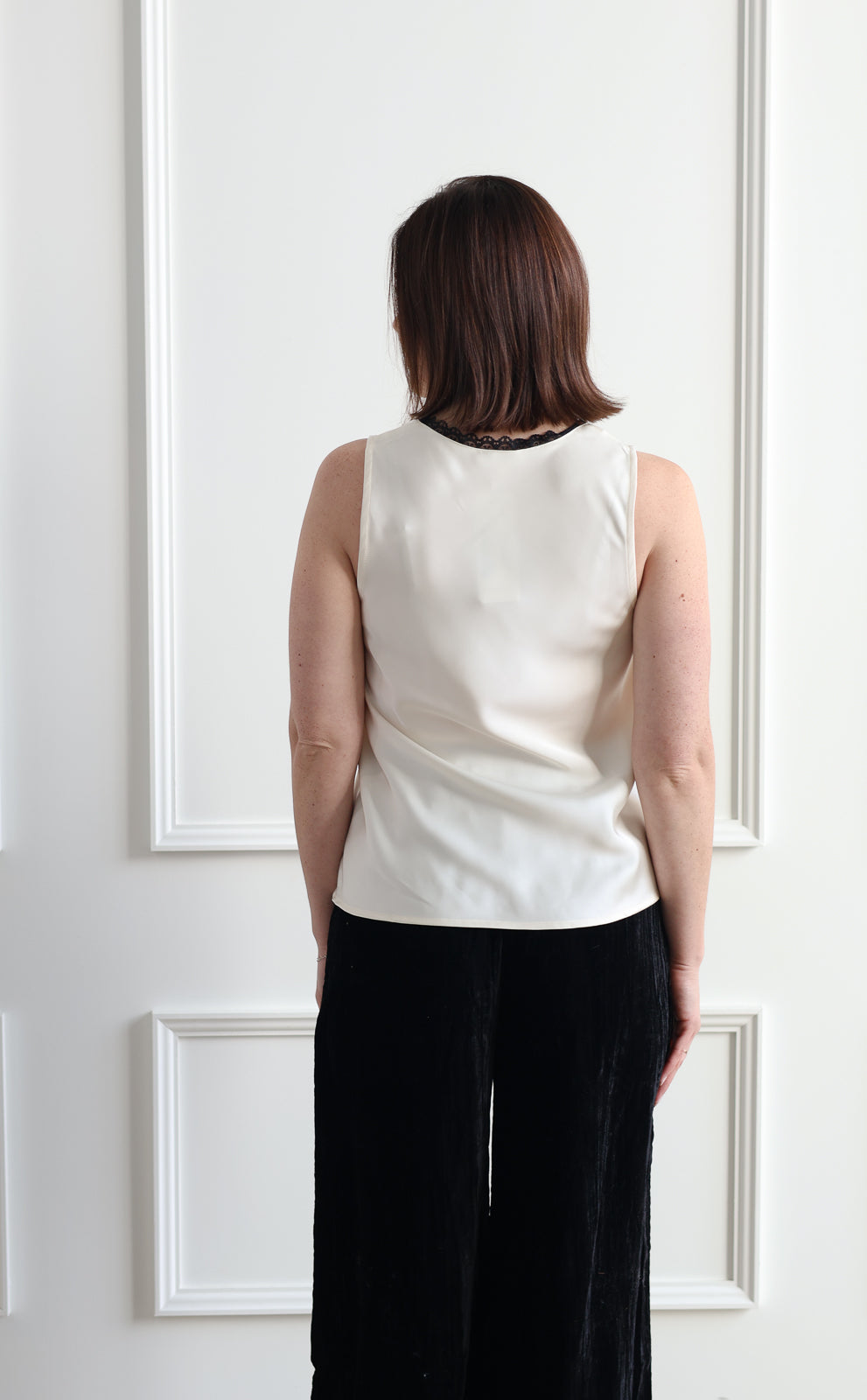 The Aurora Tank - Icing Sugar