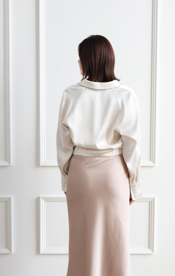 Vanilla Bean Blazer Blouse