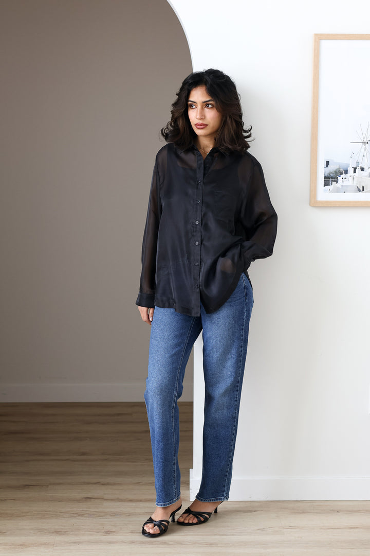 Organza Midnight Blouse