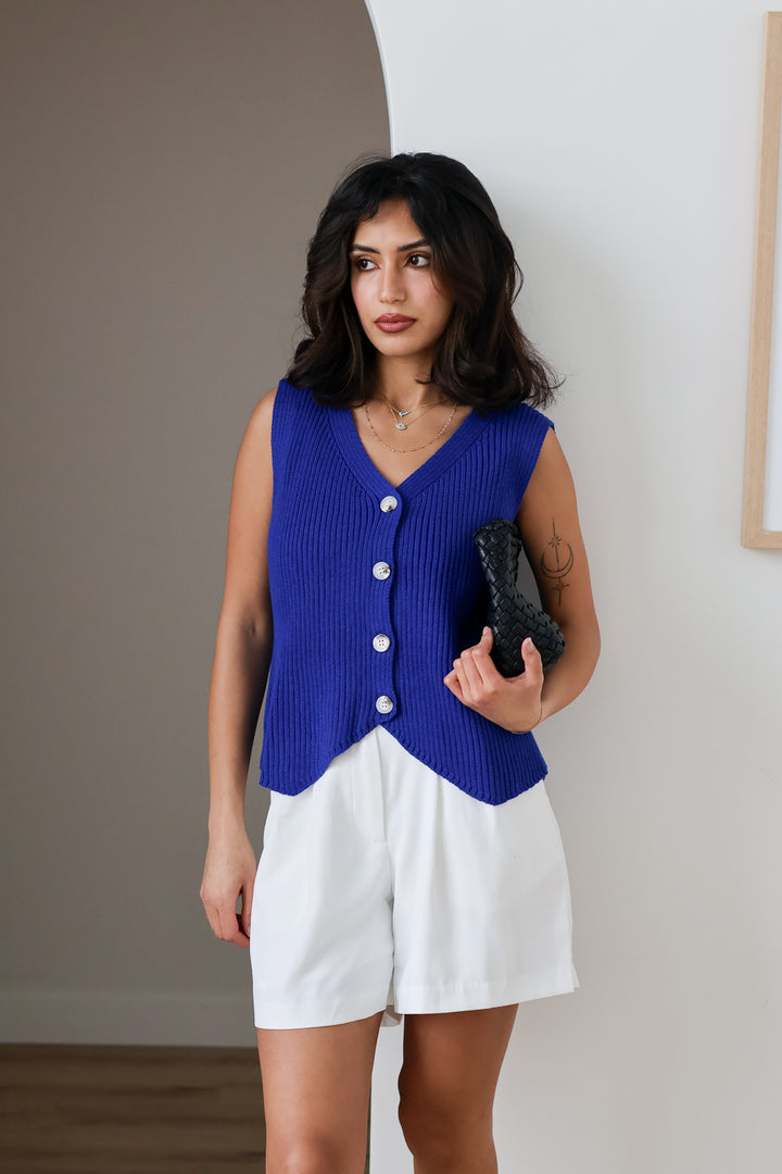 Royal Blue Button Down