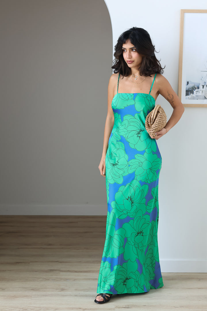 Sirena Satin Maxi