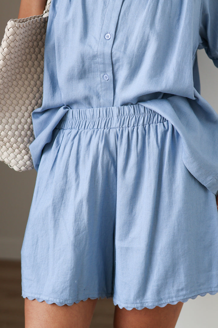 Matilda Scalloped Short