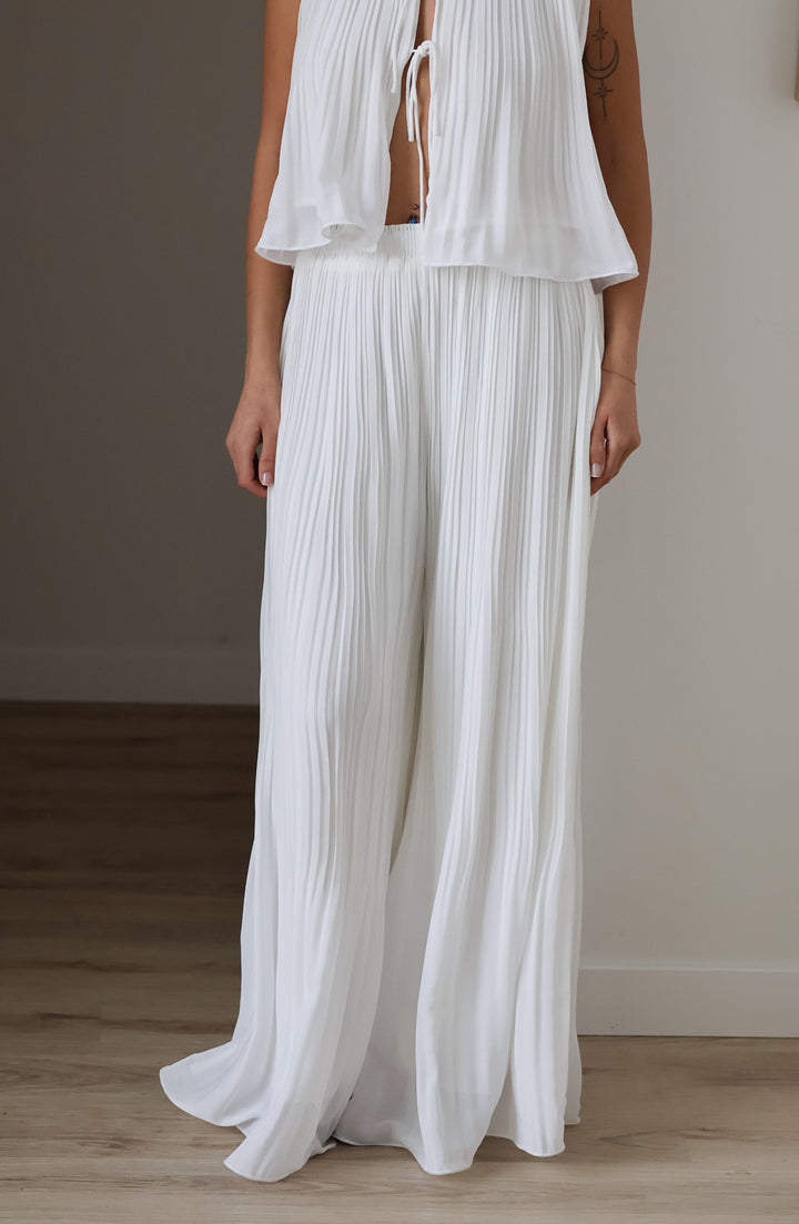 Seashell Pleated Pant
