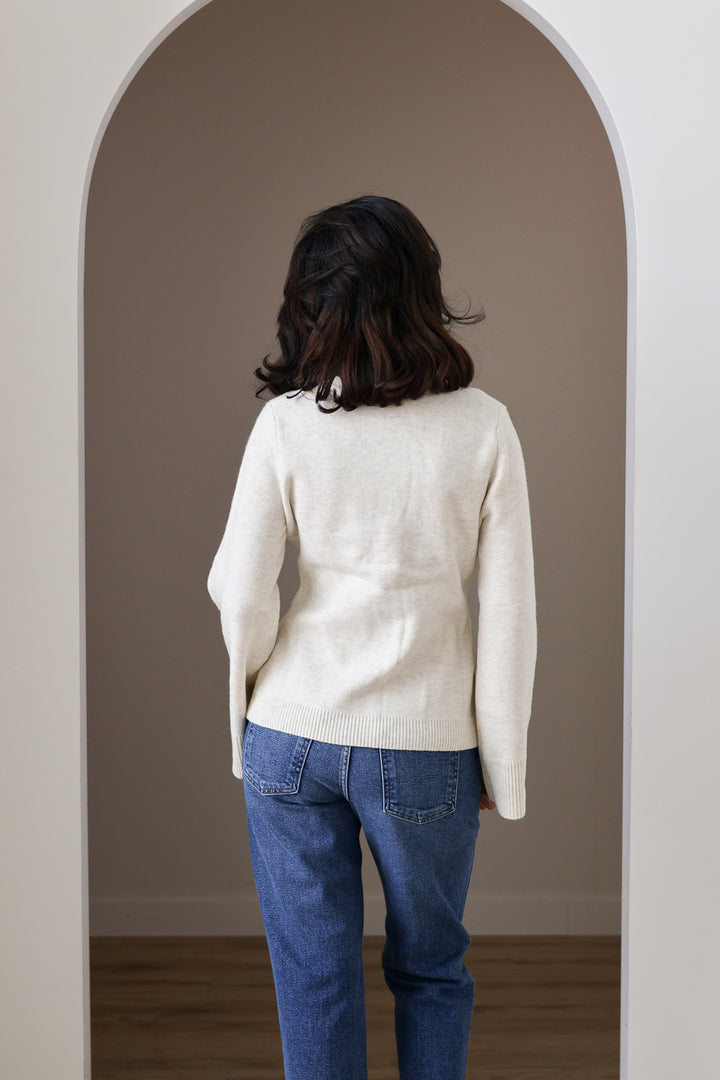 The Tyler Cardigan - Oatmeal