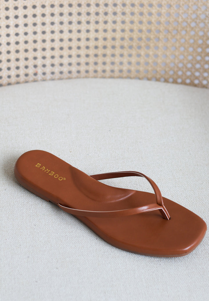 Cushion Flip Flop - Chestnut