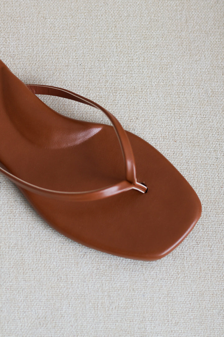 Cushion Flip Flop - Chestnut