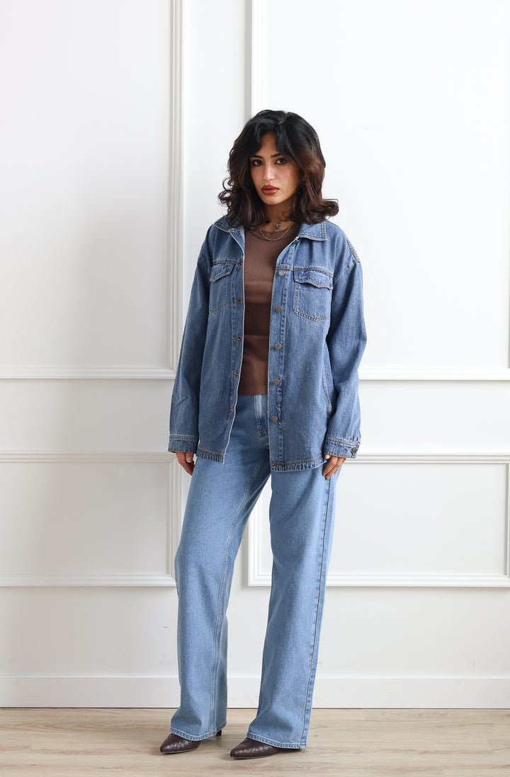 Denim Shacket