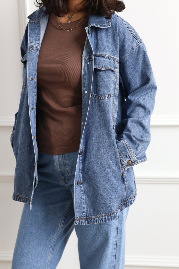 Denim Shacket