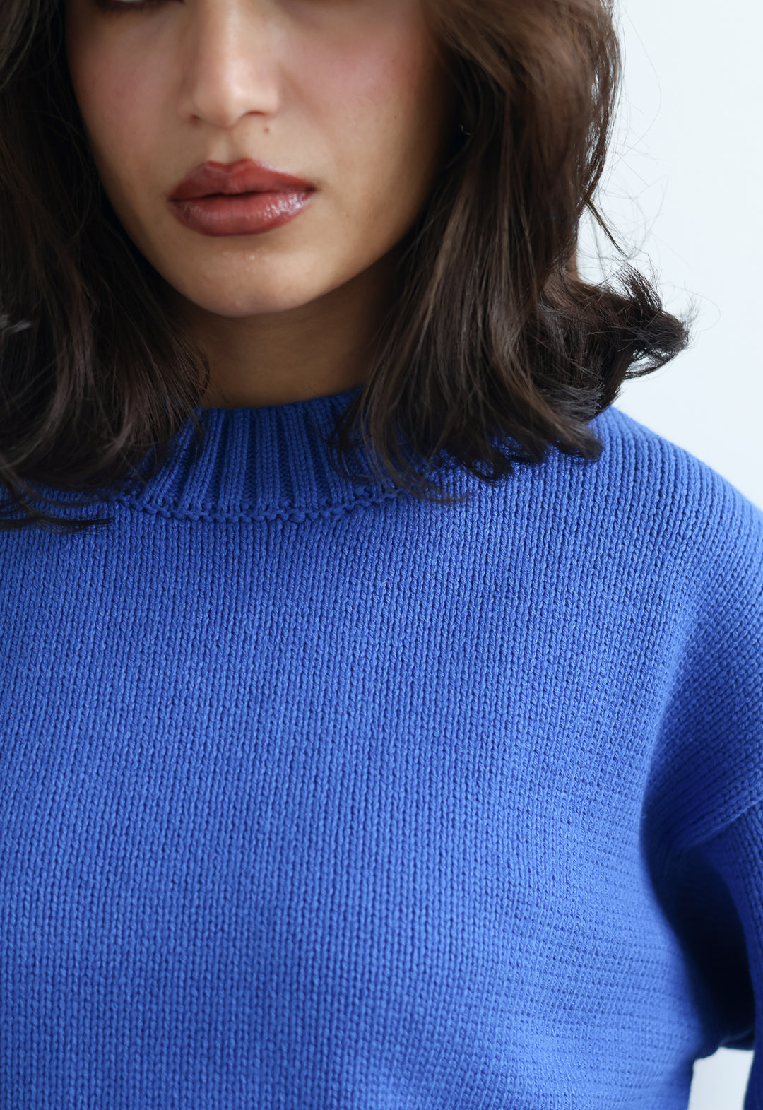 The Asher Sweater - Cobalt Blue