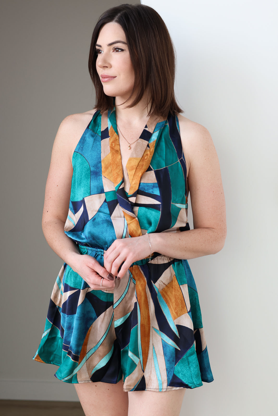 Sea Glass Mini Romper