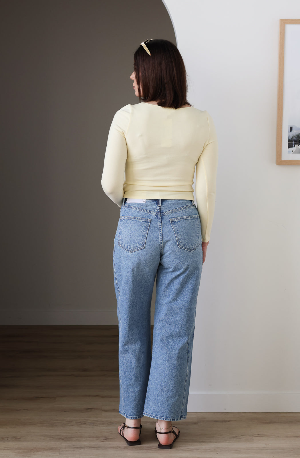 The Martina Top - Soft Yellow