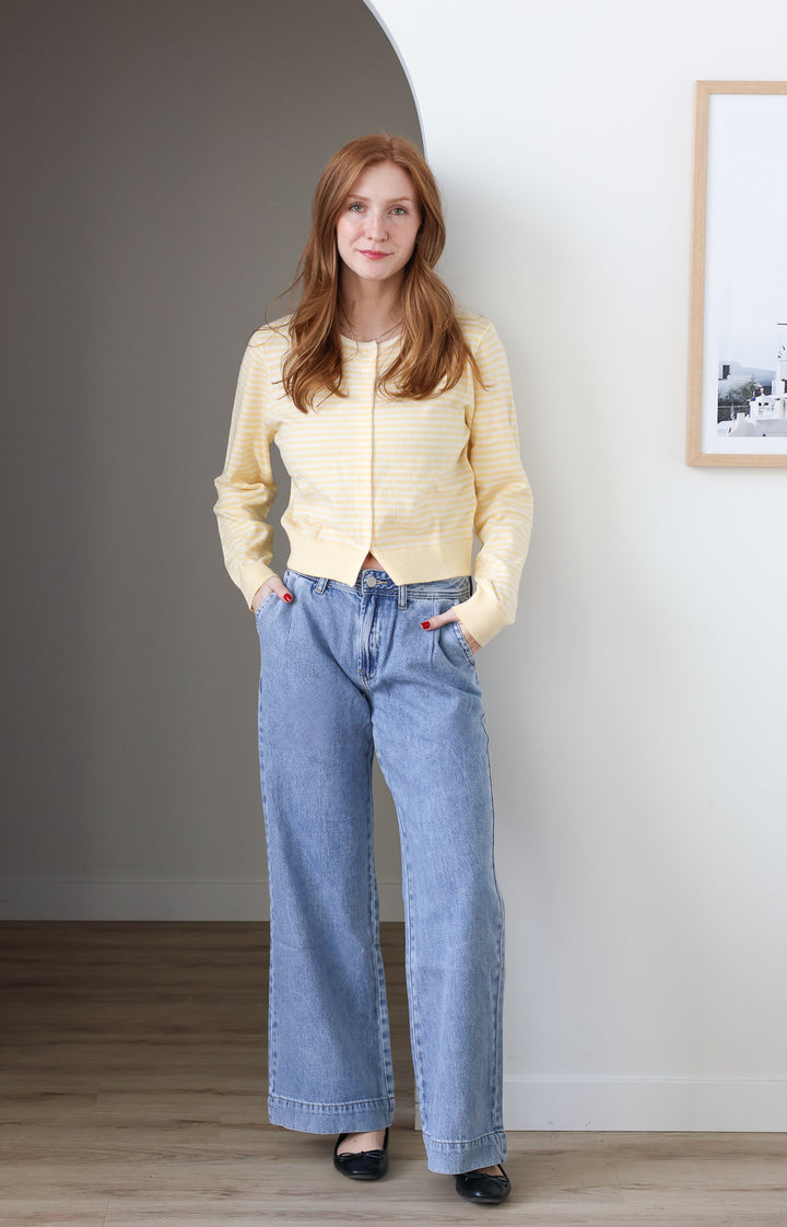 Just Black | Relaxed Trouser - Light Wash