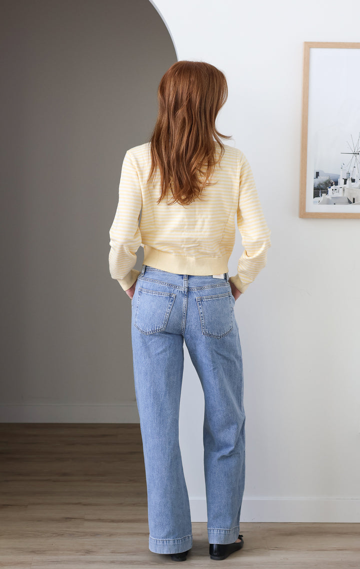 Just Black | Relaxed Trouser - Light Wash