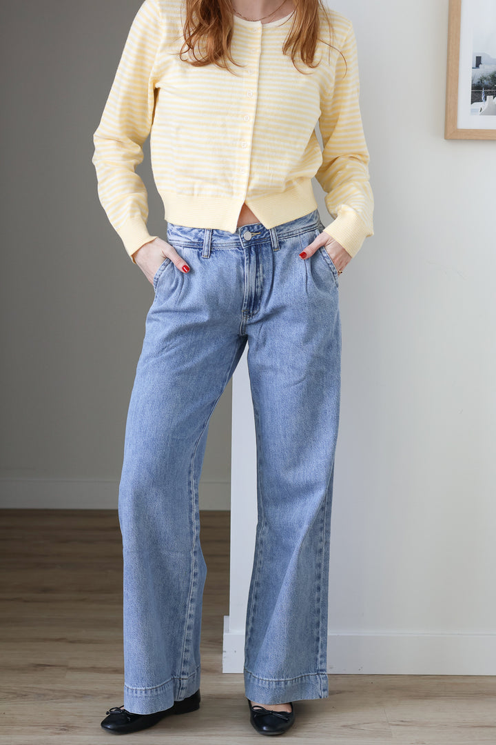 Just Black | Relaxed Trouser - Light Wash